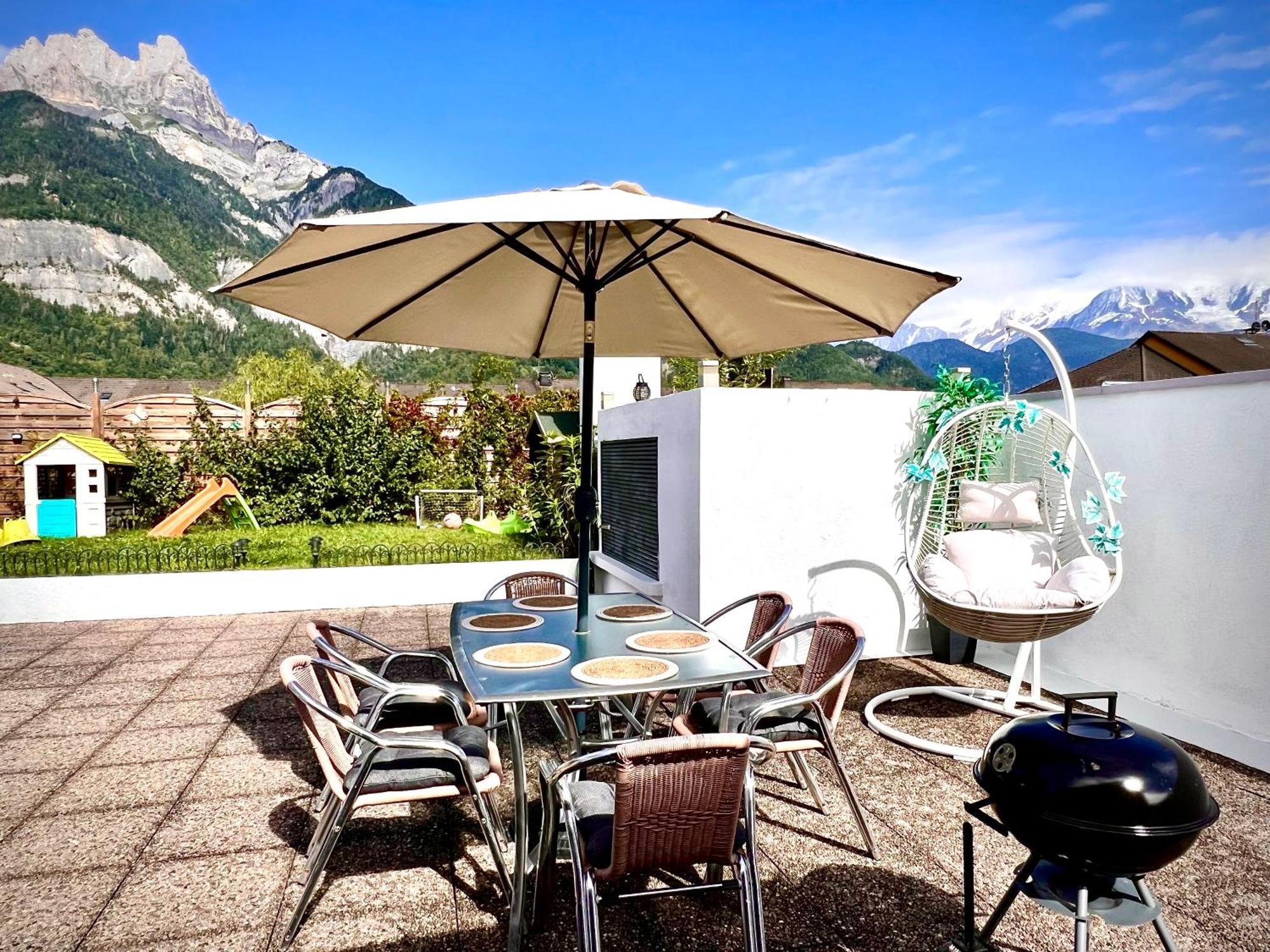 Rooftop 1 - Jacuzzi Prive Au Pied Du Monte-Blanco سالونش المظهر الخارجي الصورة