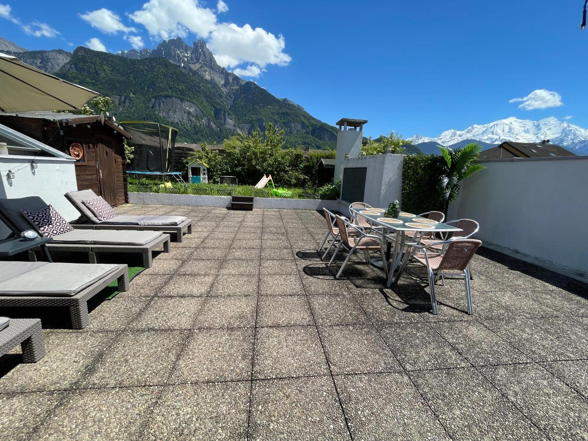 Rooftop 1 - Jacuzzi Prive Au Pied Du Monte-Blanco سالونش المظهر الخارجي الصورة