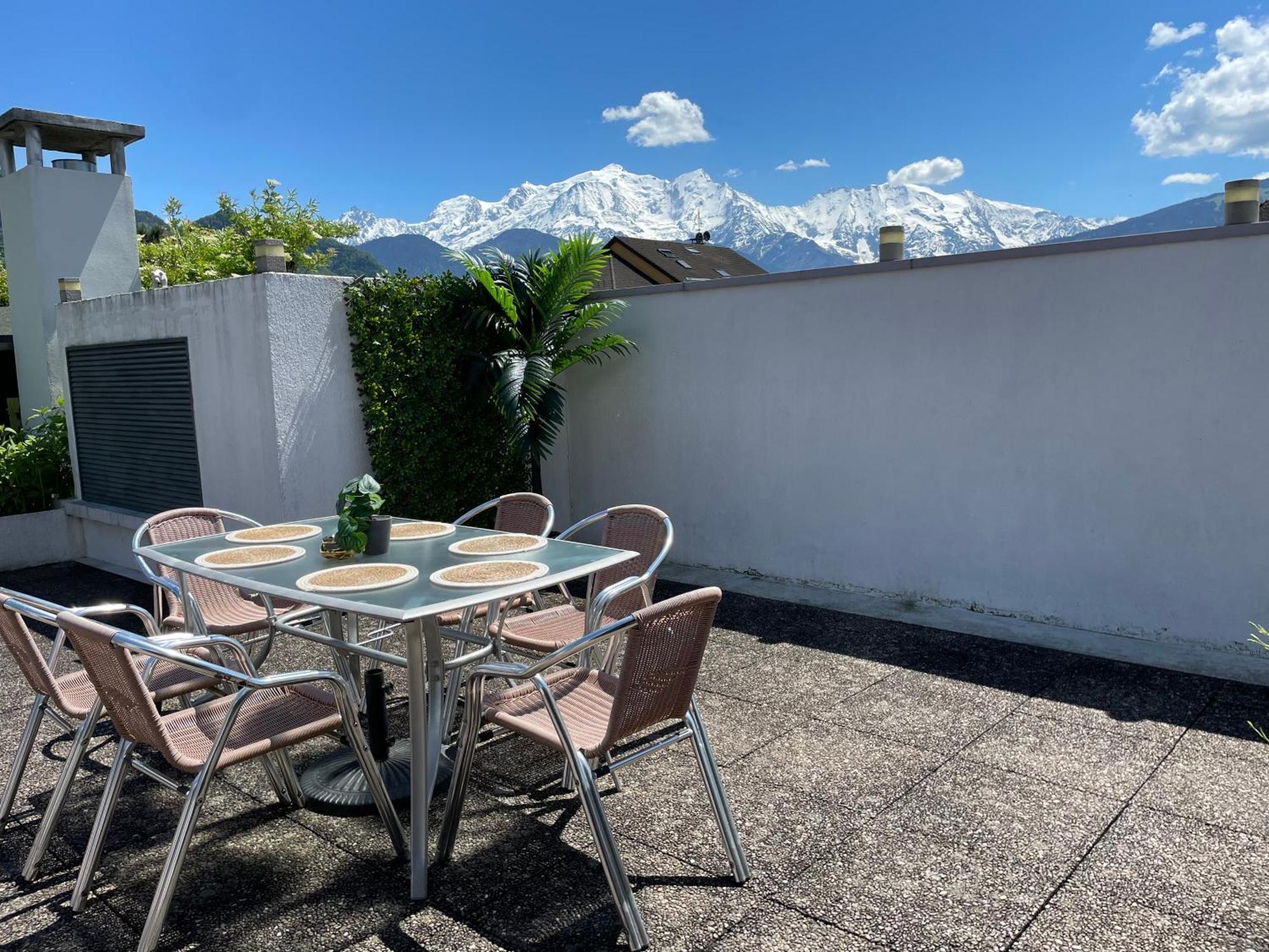 Rooftop 1 - Jacuzzi Prive Au Pied Du Monte-Blanco سالونش المظهر الخارجي الصورة